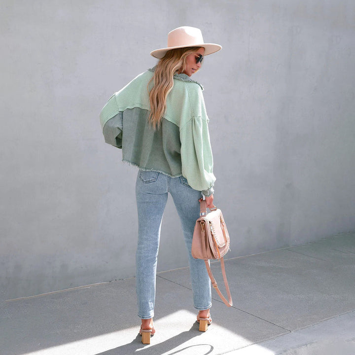 Gisele - Stilfuld Cropped Jakke til Kvinder-Modiva