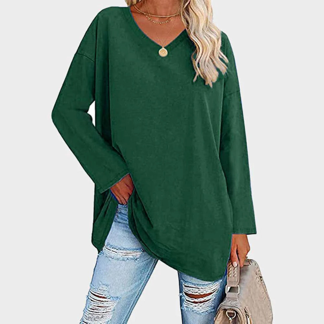 Elegant langærmet top