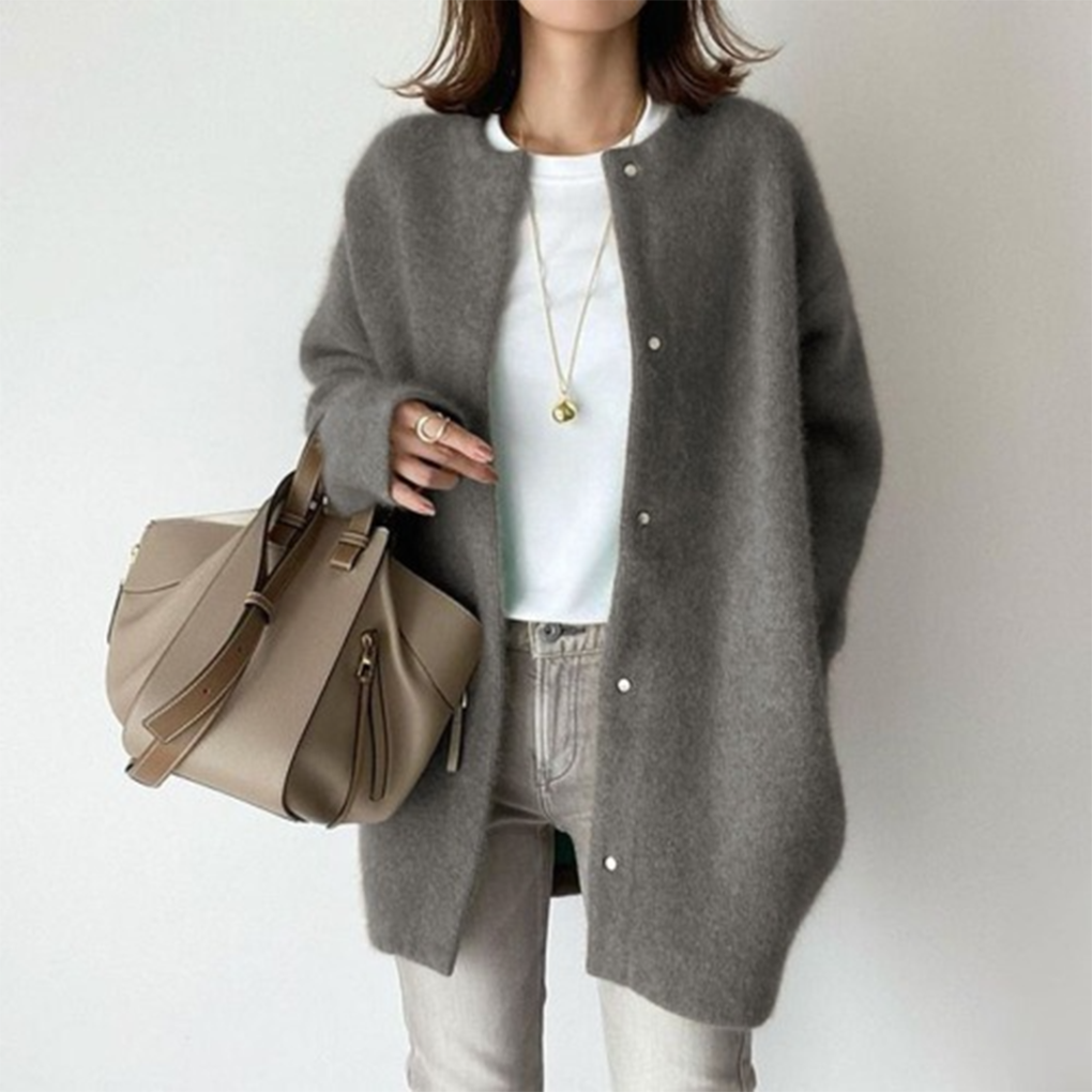 Raffineret cardigan med stil