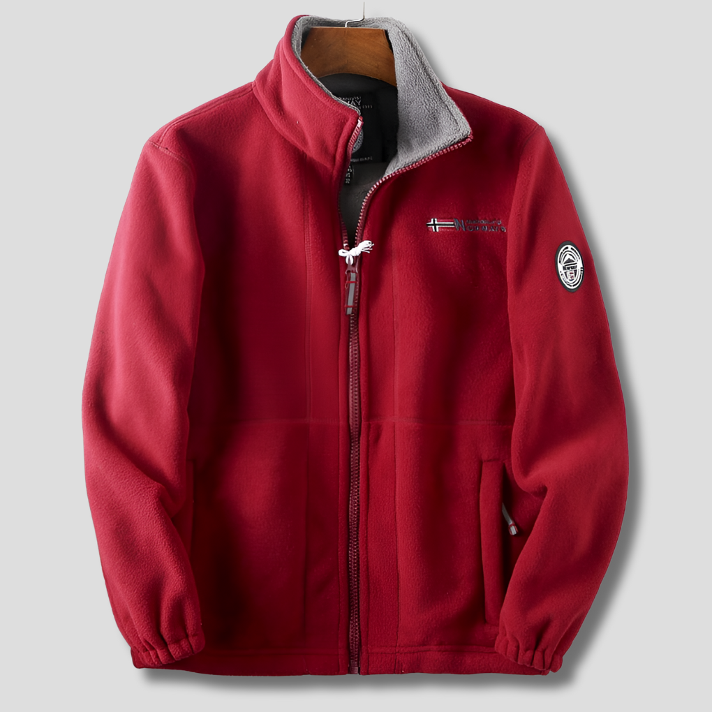 Casual outdoor-fleece til mænd