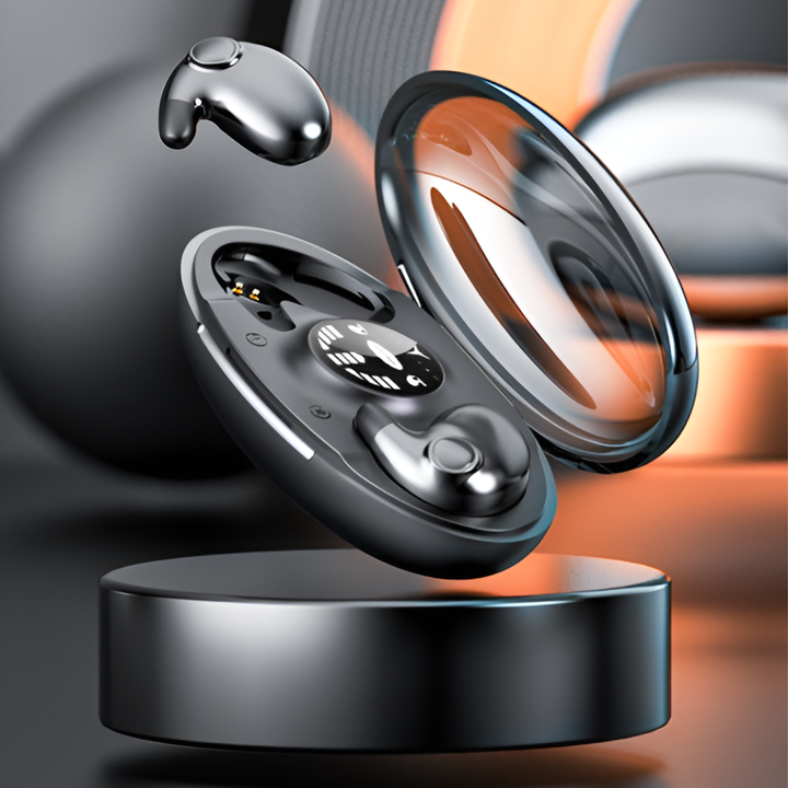 Støjreducerende Bluetooth-øretelefoner med trådløst design