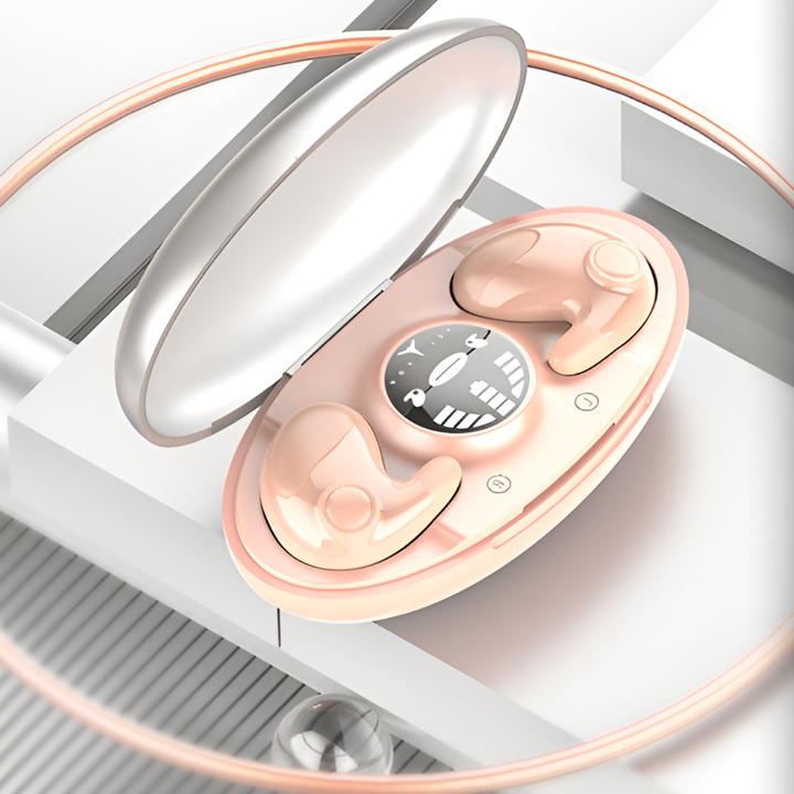 Støjreducerende Bluetooth-øretelefoner med trådløst design