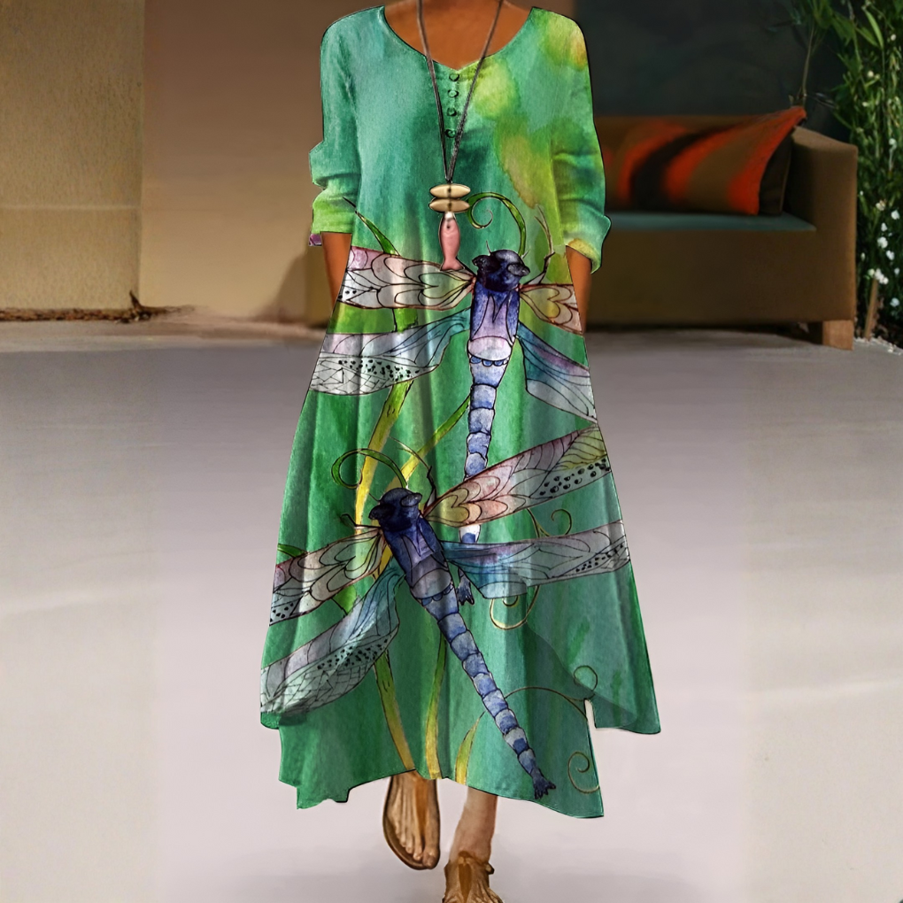 Elegant bæredygtig kjole