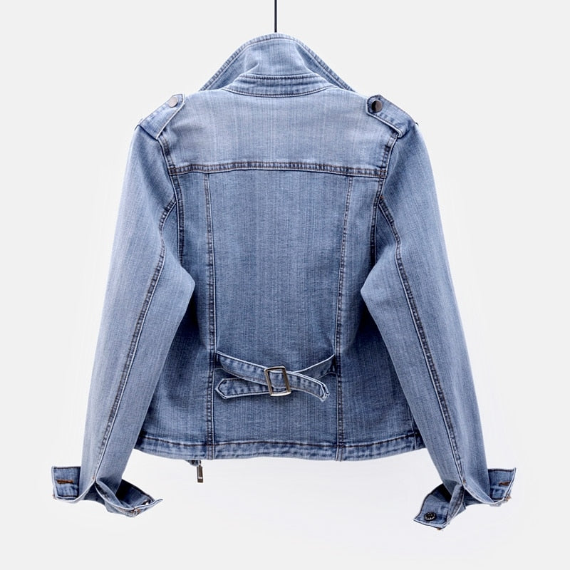 Kvinder er Denim Jakke