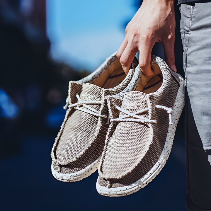 Lette slip-on loafers til mænd