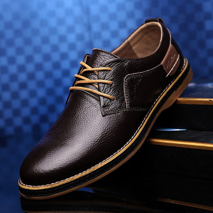 Herre Oxfordsko Elegant Stil i Flere Farver