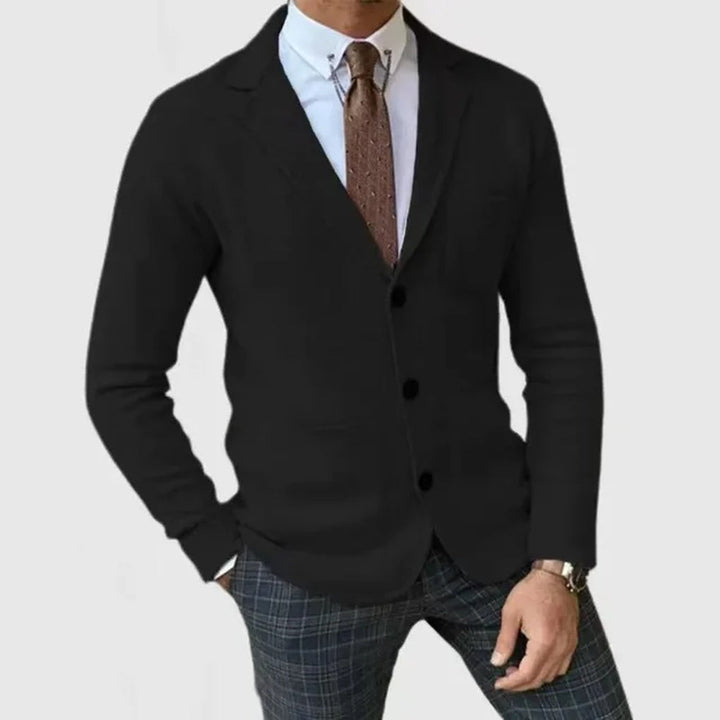 Herrestrikket blazer – Raffineret stil