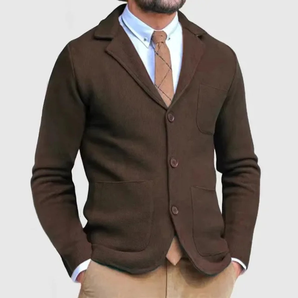 Herrestrikket blazer – Raffineret stil