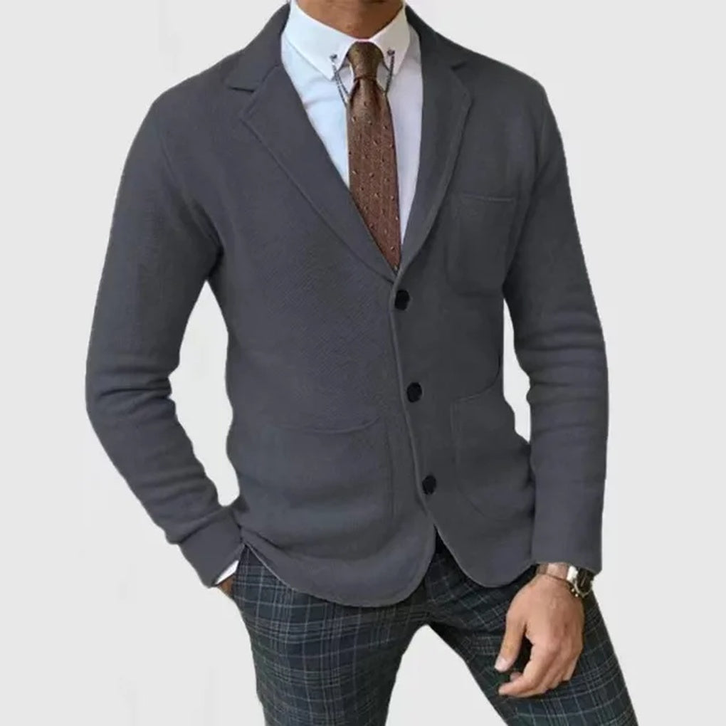 Herrestrikket blazer – Raffineret stil
