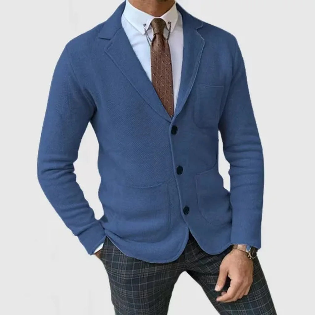 Herrestrikket blazer – Raffineret stil