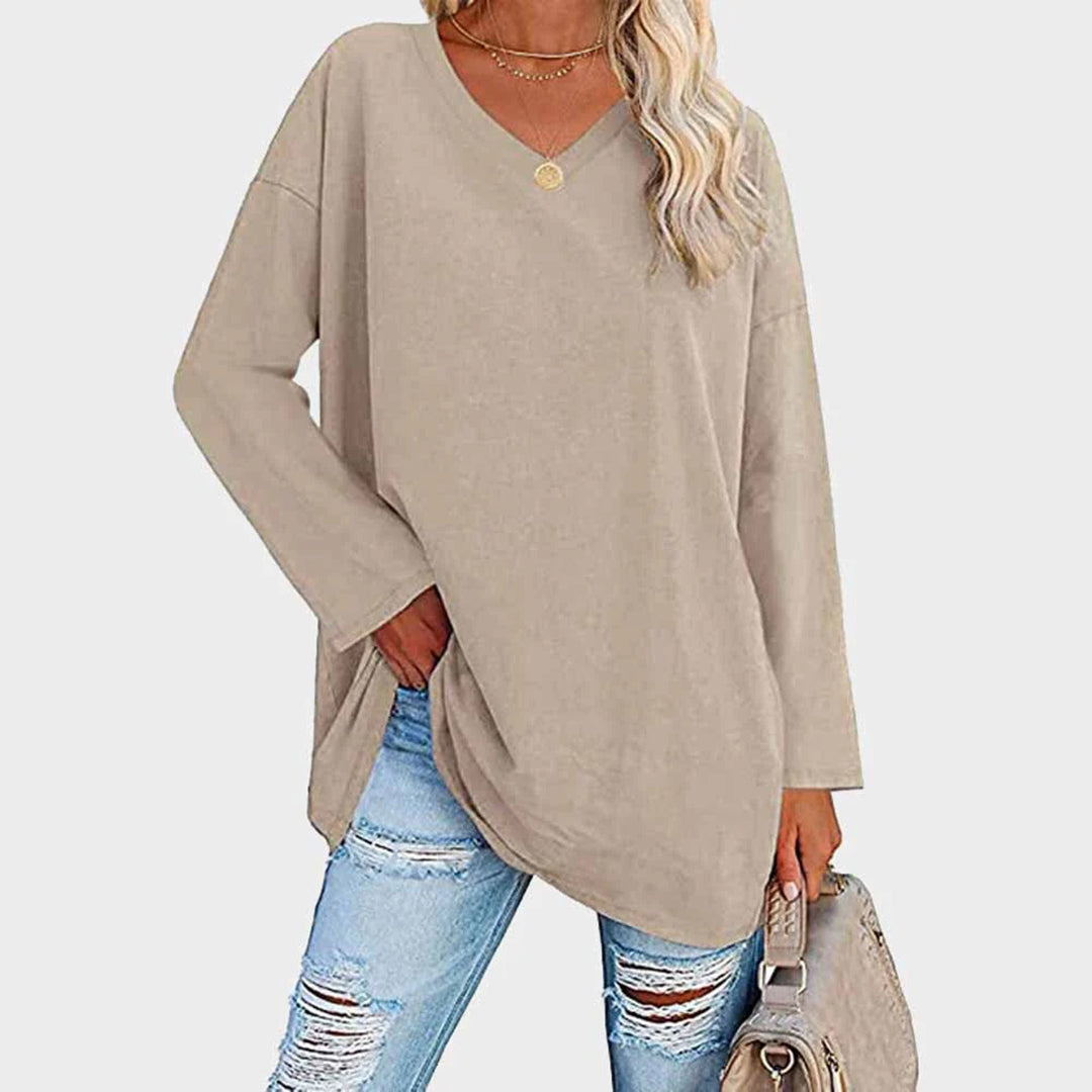 Elegant langærmet top