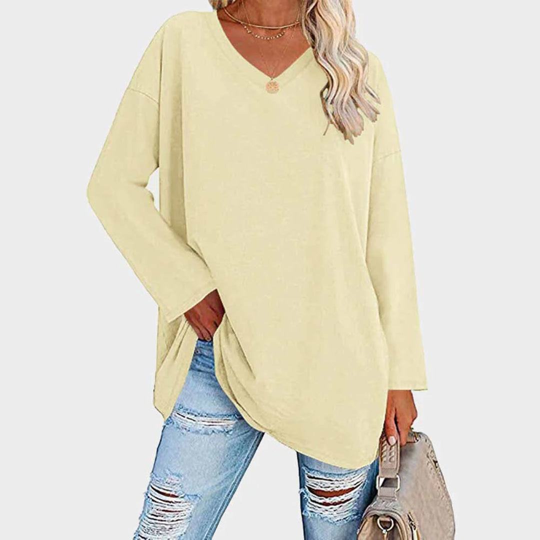 Elegant langærmet top