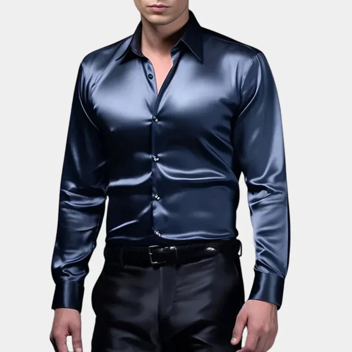 Klassiske Stræk Mænds Shirt