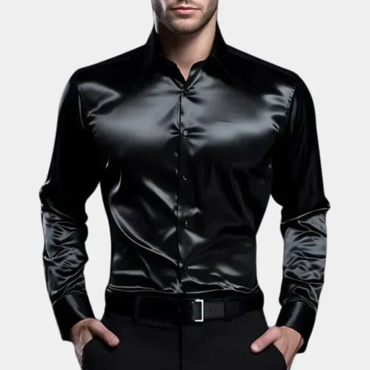 Klassiske Stræk Mænds Shirt