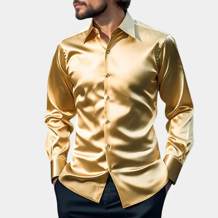 Klassiske Stræk Mænds Shirt