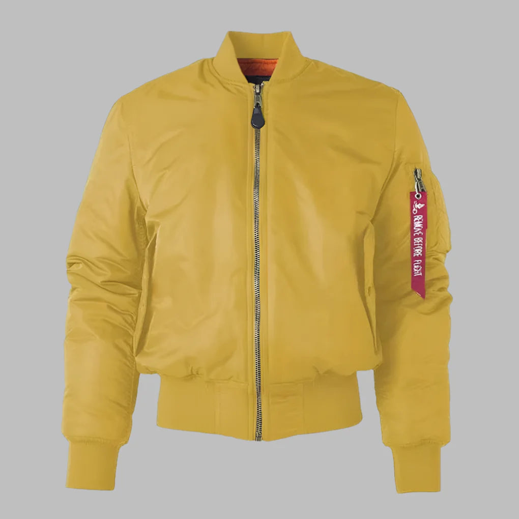 Klassisk bomberjakke til damer unisex
