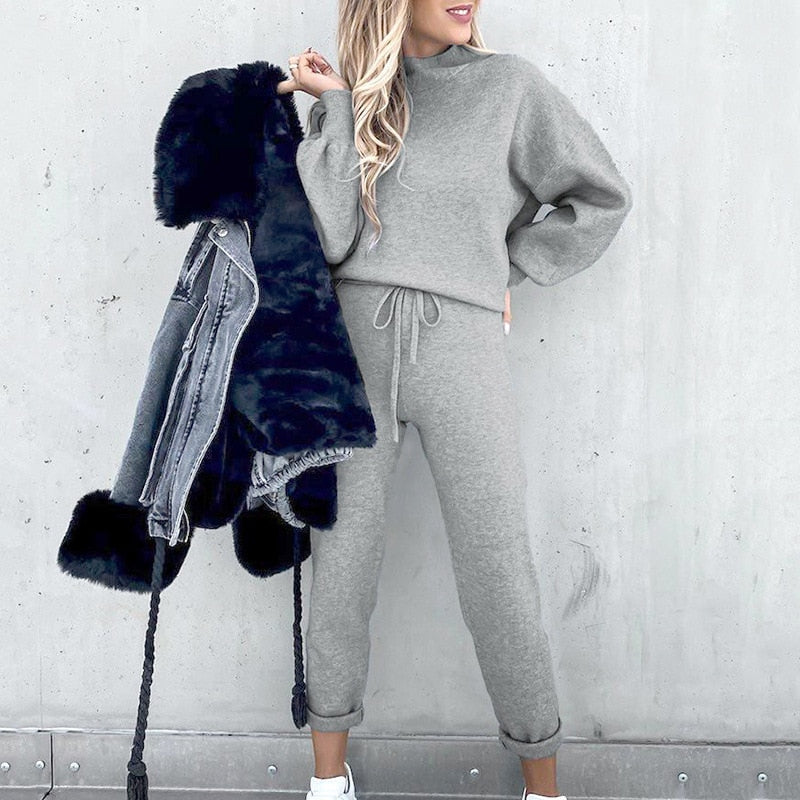 Yohana - Komfortabelt 2-delt Tracksuit til Kvinder-Modiva