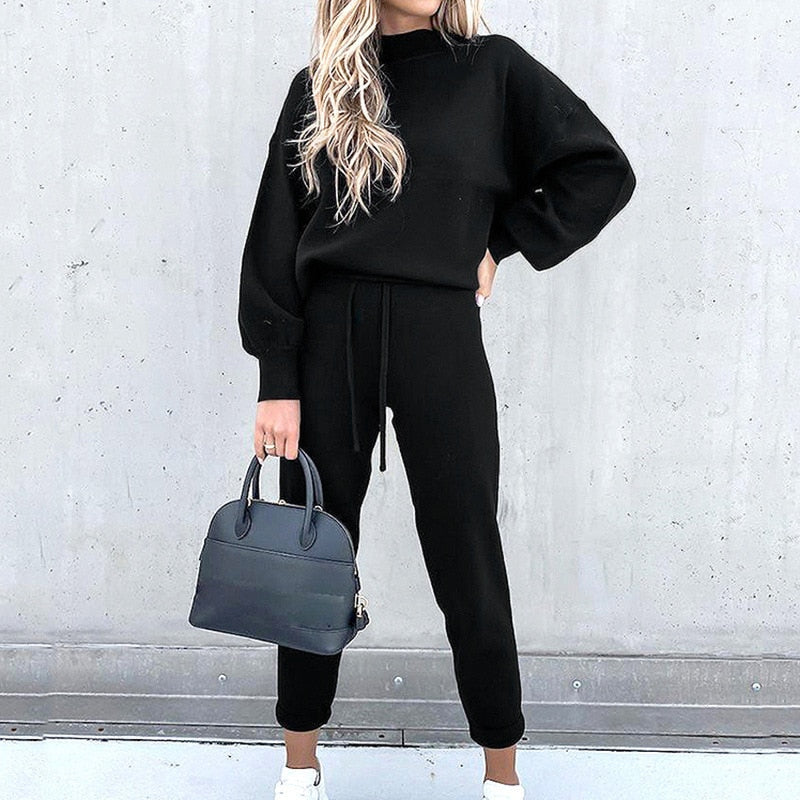 Yohana - Komfortabelt 2-delt Tracksuit til Kvinder-Modiva