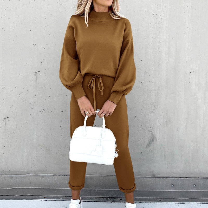 Yohana - Komfortabelt 2-delt Tracksuit til Kvinder-Modiva