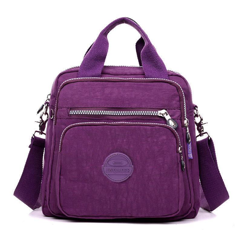 Vandtæt multifunktionel crossbody-taske – Alsidig elegance til hverdagsbrug