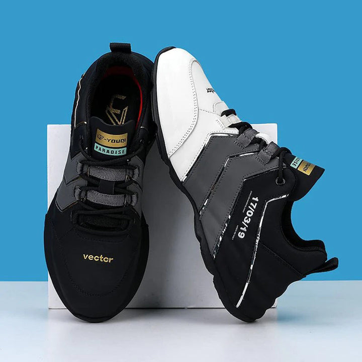 Sporty herresneakers med åndbar komfort
