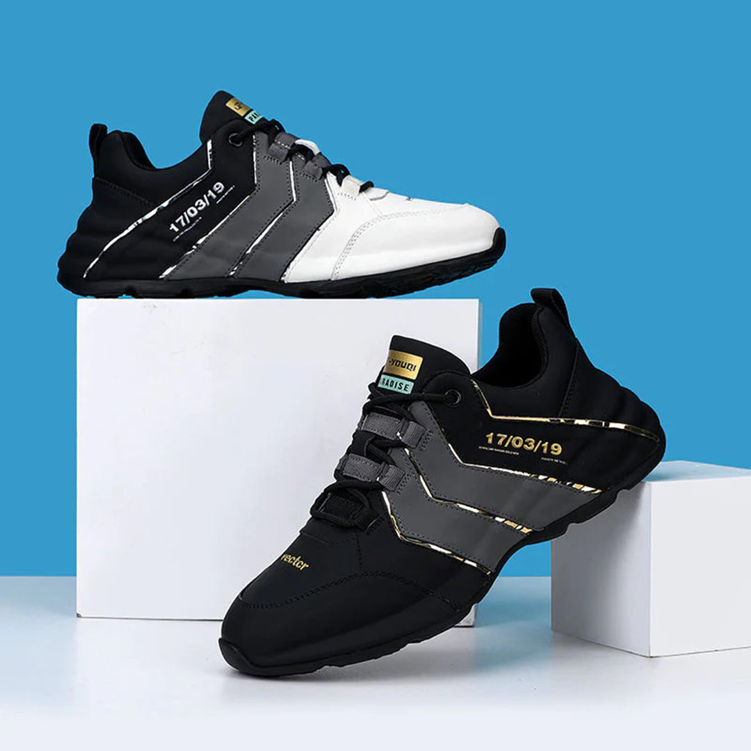 Sporty herresneakers med åndbar komfort
