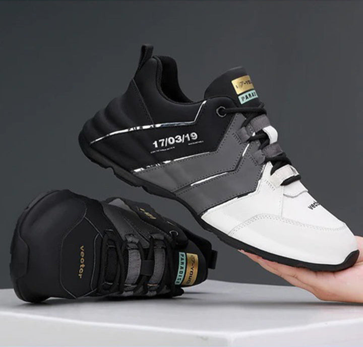Sporty herresneakers med åndbar komfort