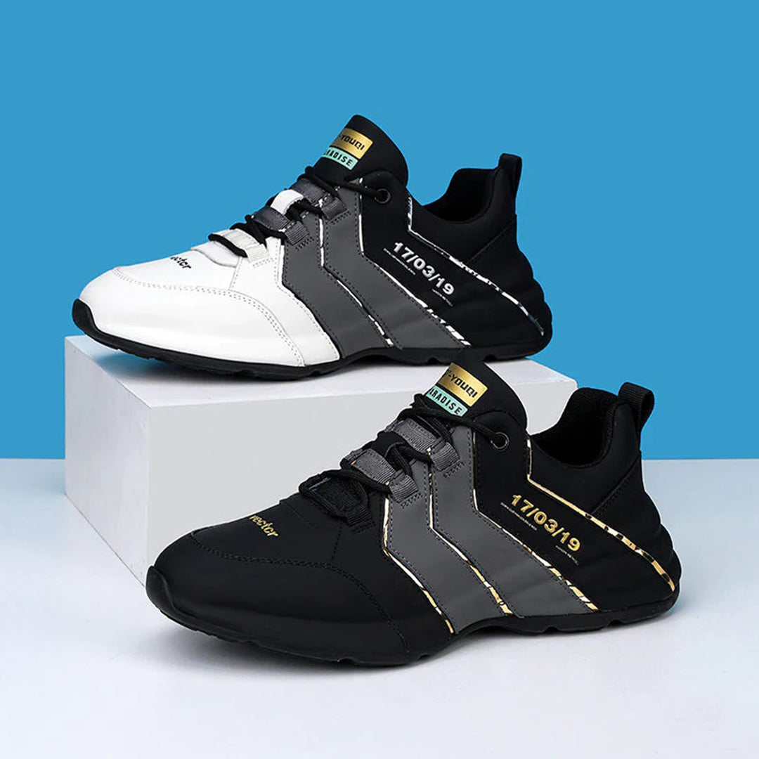 Sporty herresneakers med åndbar komfort