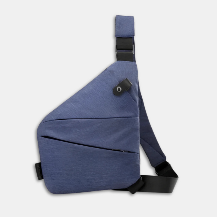 Minimalistisk tyverisikret crossbody-taske – organiseret og sikker opbevaring til en aktiv livsstil
