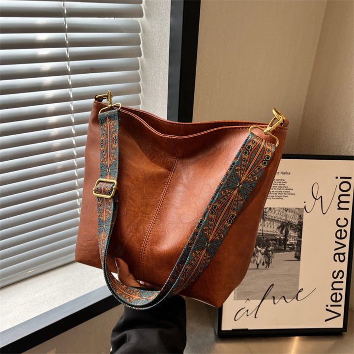 Stilfuld vintage damehåndtaske