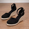 Damesandaler med plateaukile