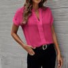 Elegant V-Neck Blouse