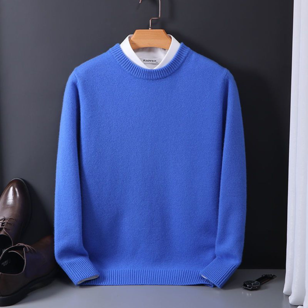 Oversized kashmir-sweater til mænd