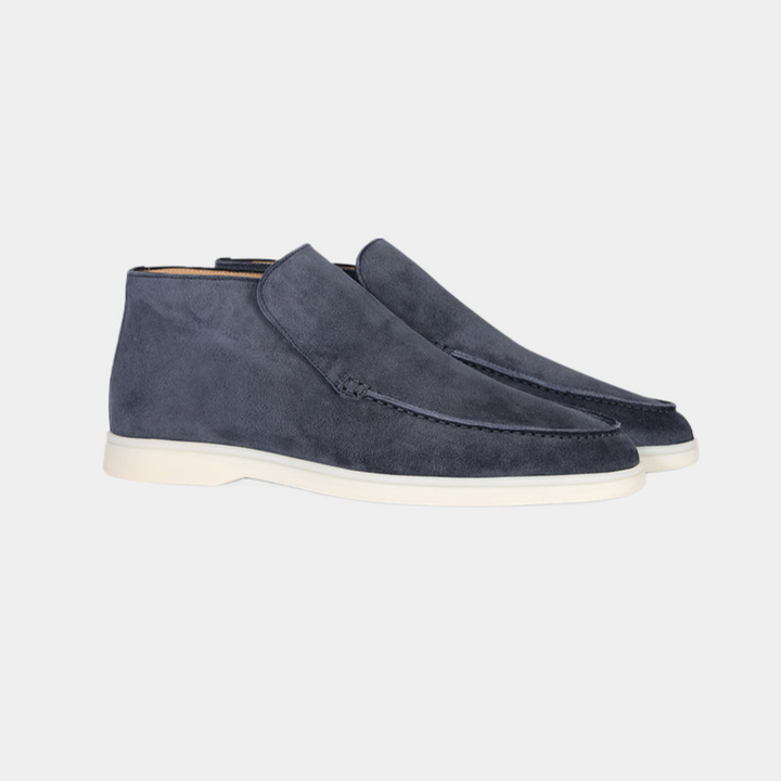 Elegant Calf Suede Mænds Loafer