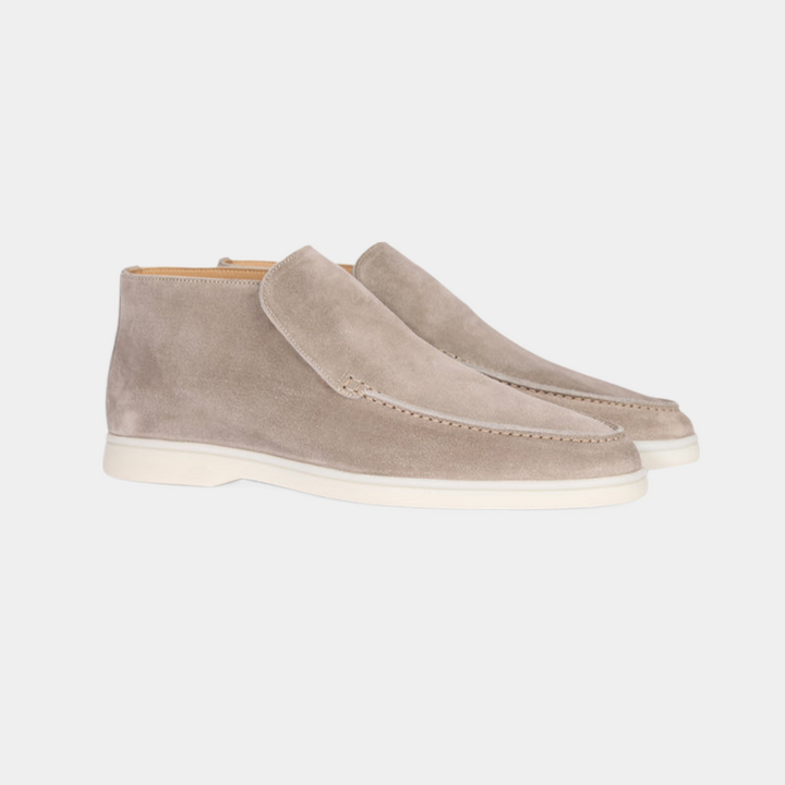 Elegant Calf Suede Mænds Loafer