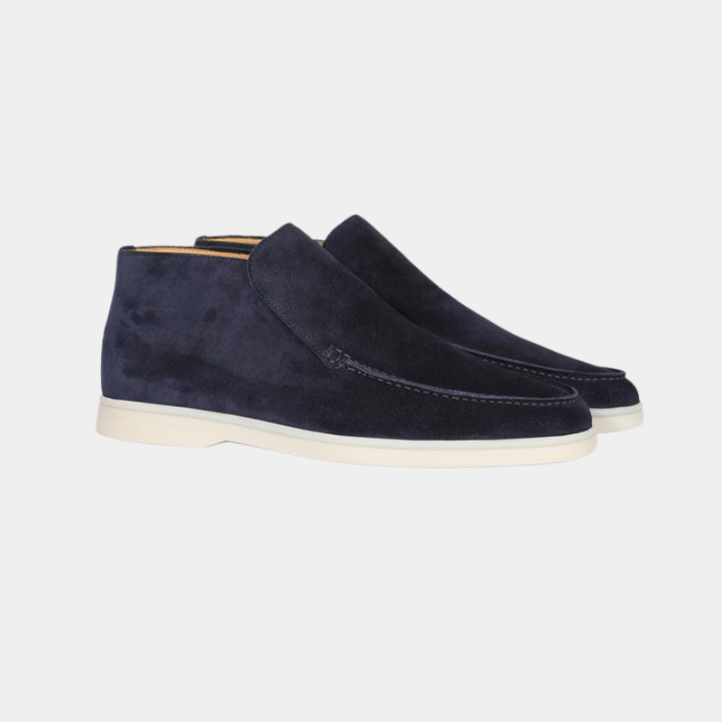 Elegant Calf Suede Mænds Loafer
