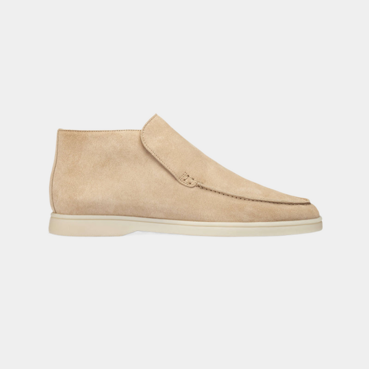 Elegant Calf Suede Mænds Loafer