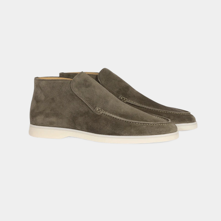 Elegant Calf Suede Mænds Loafer