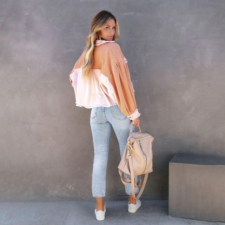 Gisele - Stilfuld Cropped Jakke til Kvinder-Modiva