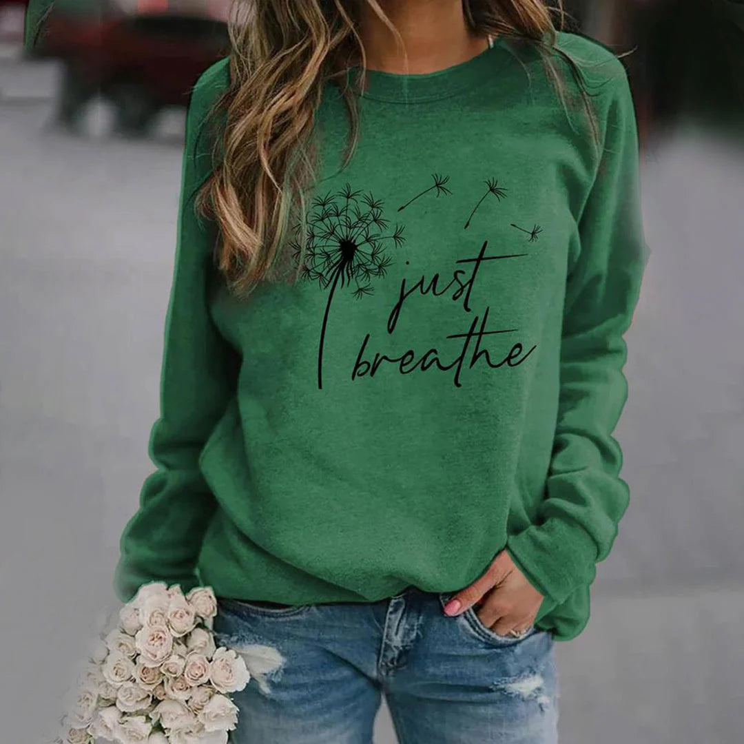 Elegant sweatshirt til kvinder