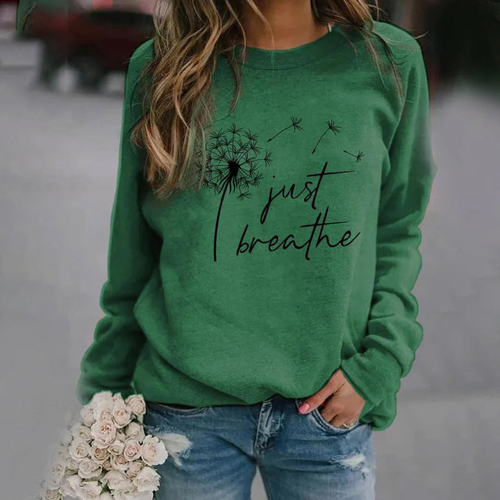 Elegant sweatshirt til kvinder