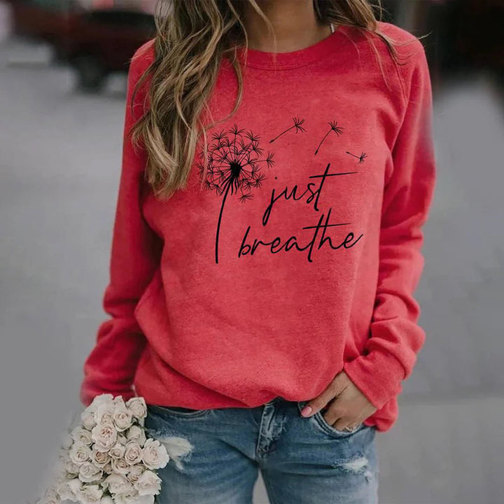 Elegant sweatshirt til kvinder