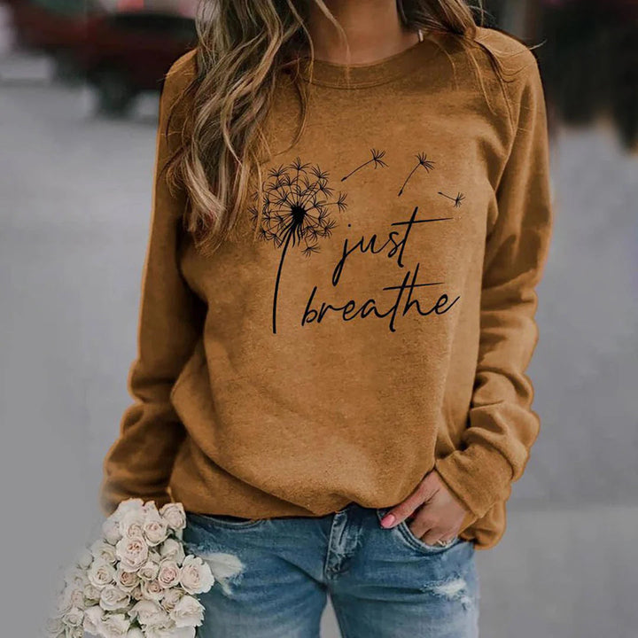 Elegant sweatshirt til kvinder