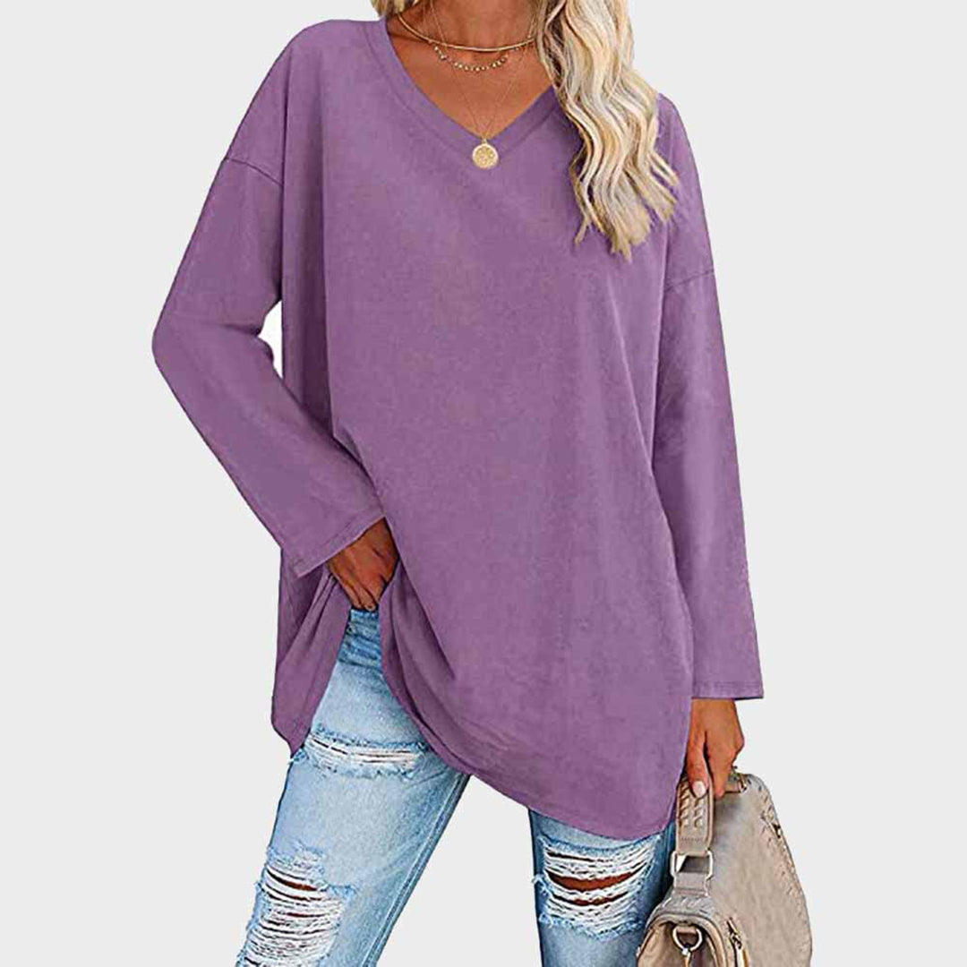 Elegant langærmet top