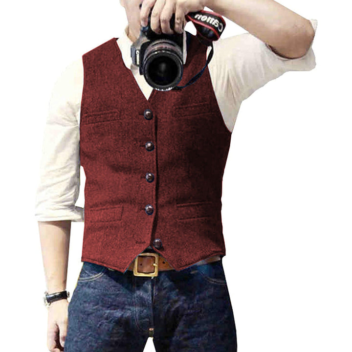 Denimvest til mænd