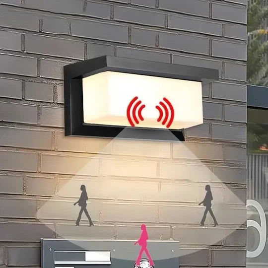 LED Udendørs Væg Lampe med bevægelsessensor