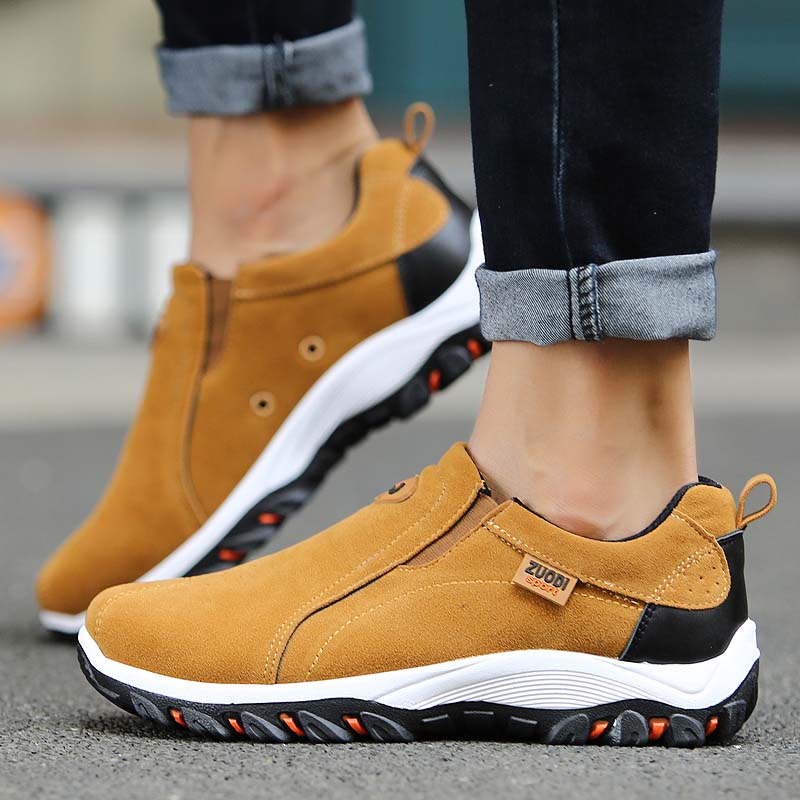 Sporty slip-on sneakers til mænd
