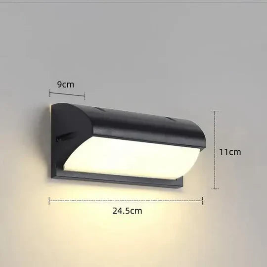 LED Udendørs Væg Lampe med bevægelsessensor