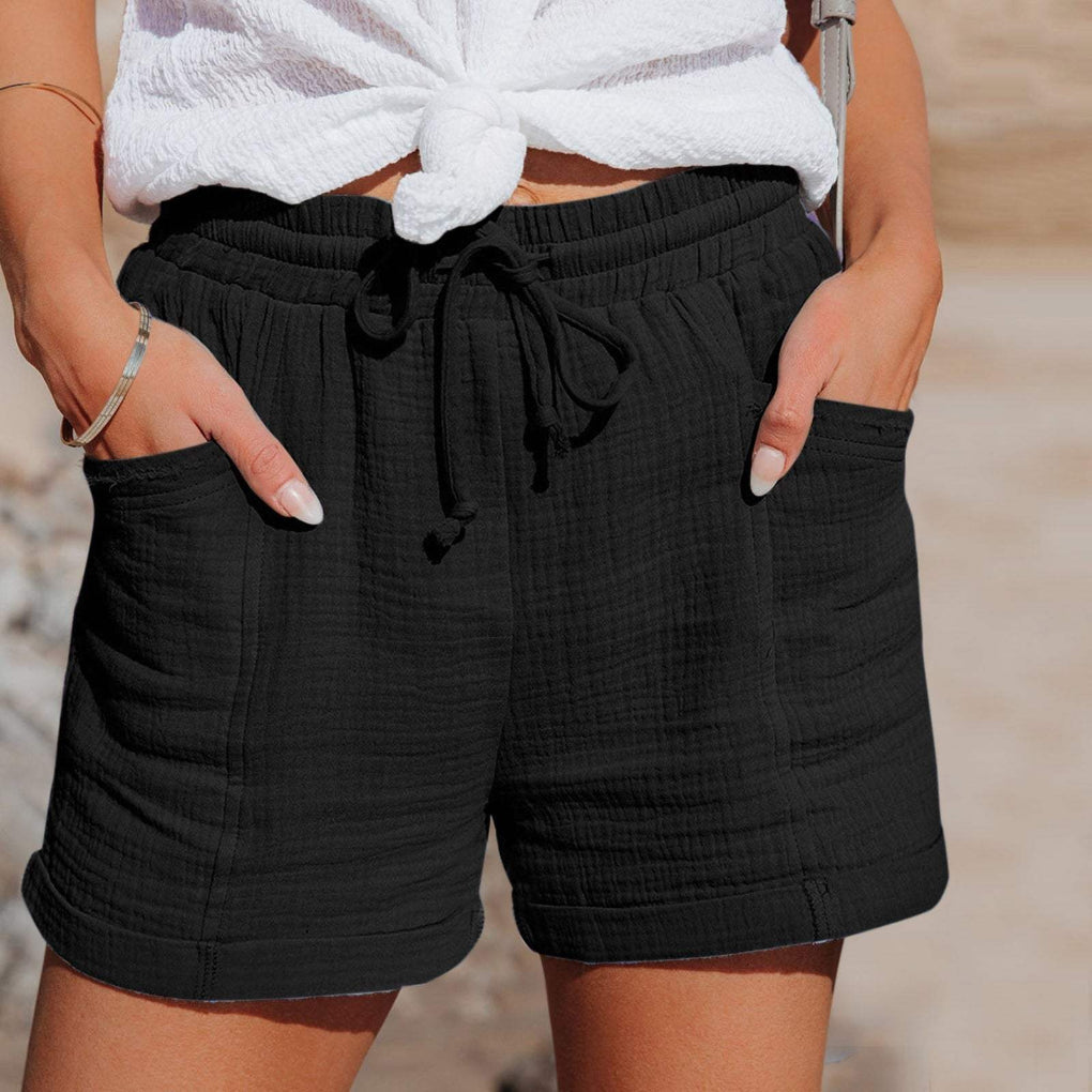 Dame casual letvægtsshorts