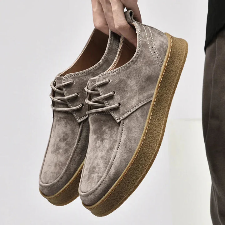 Herresneakers i ruskind – Stilfulde og alsidige